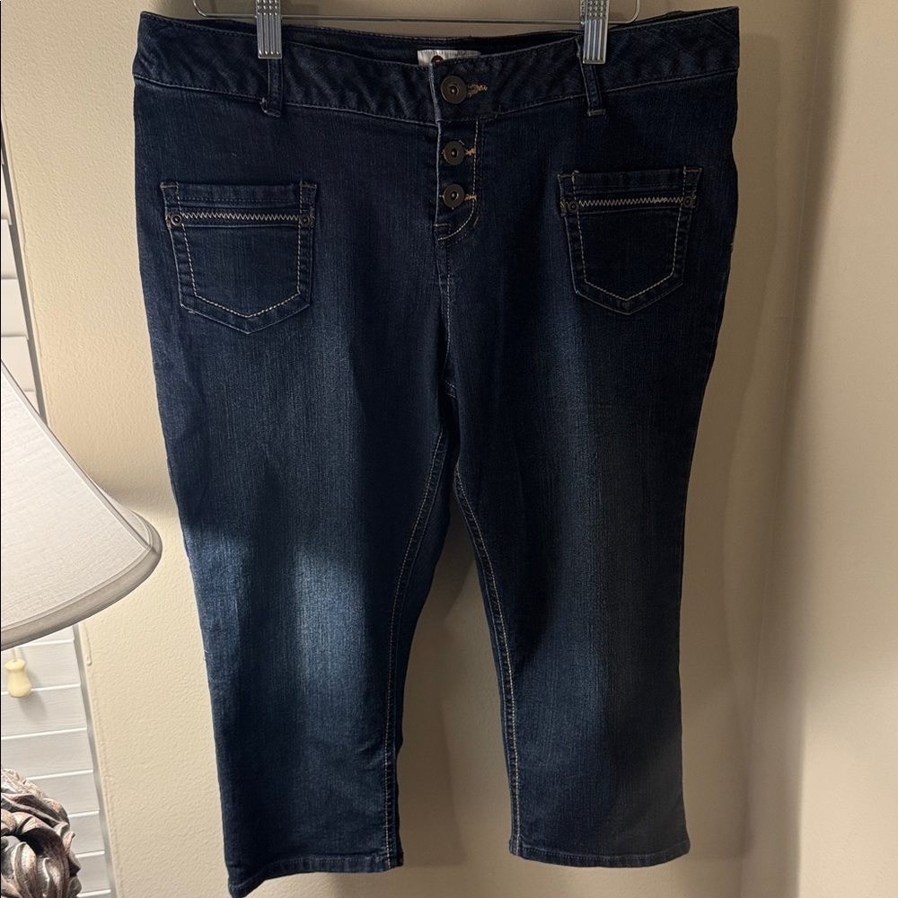 Women's Dark Blue Jeans